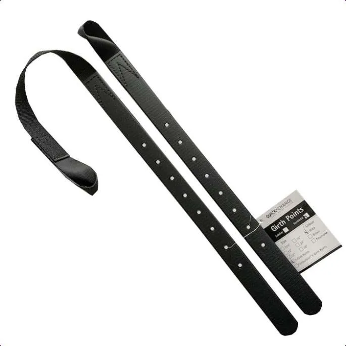 Contre-sanglons Wintec synthtiques – 15&Prime; (38,10cm ) – noir Certifi