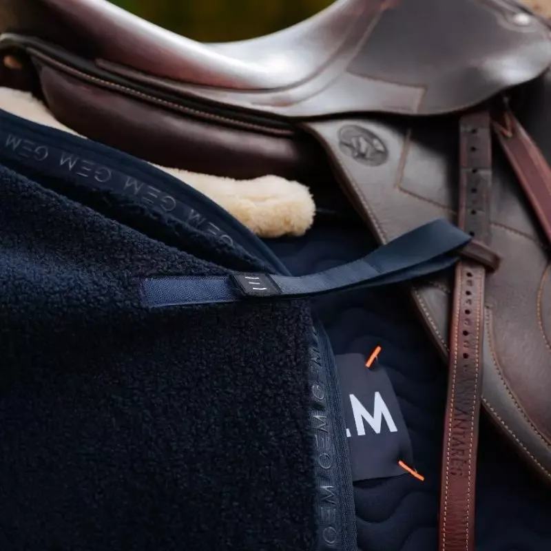 Couvre-reins cheval Tao GEM - Poney - Noir Nouveaut