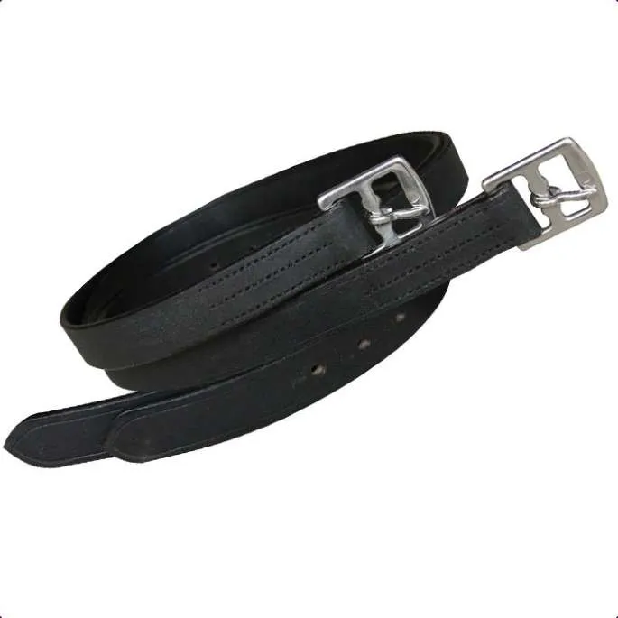 Bon March Etrivires cuir poney – Canter – noir