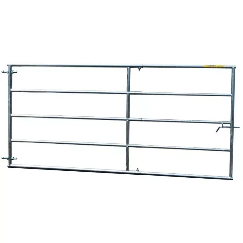 Porte de prairie chevaux extensible Standard galvanis La Ge Vente Directe