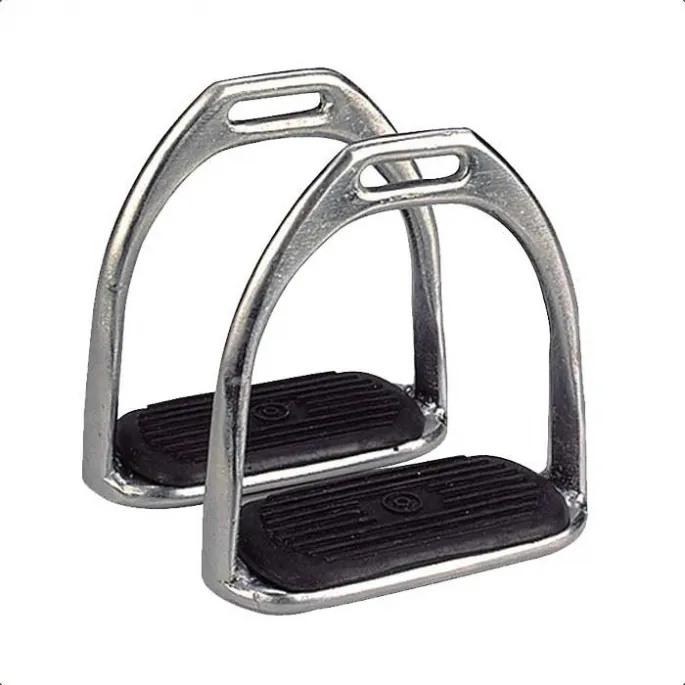 Offre Du Jour Etriers plats en acier nickel - Feeling - 12 cm