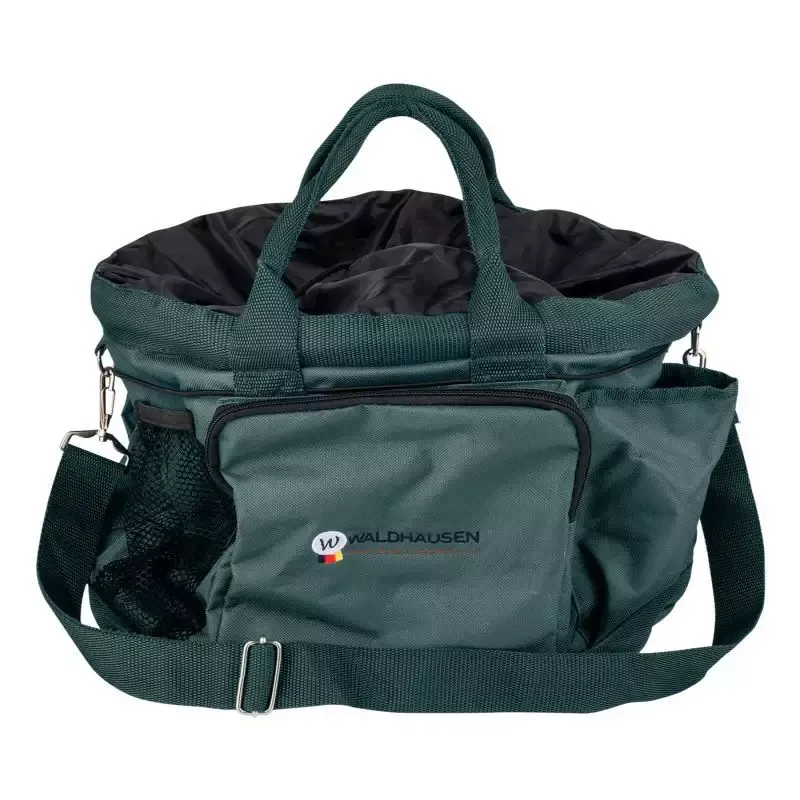 Sac de pansage cheval Waldhausen - Rouge vin Affaire Saisir