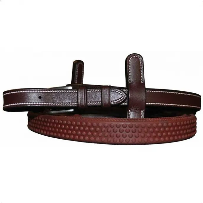Vente Directe Rnes caoutchouc eventer - Flags&Cup - noir - cheval (full )