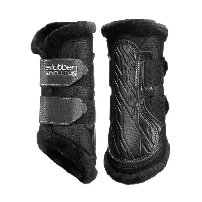 Stbben Airflow protectores Fleece Lined - XL / Black Vente Flash