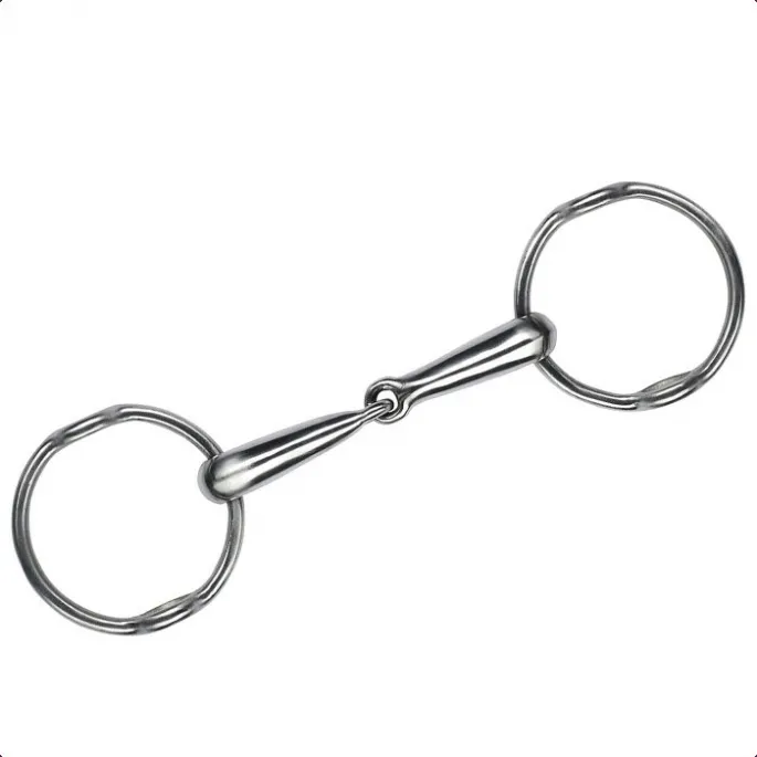 Seulement Aujourdhui Mors inox inox satin Filet releveur Feeling - 125 mm