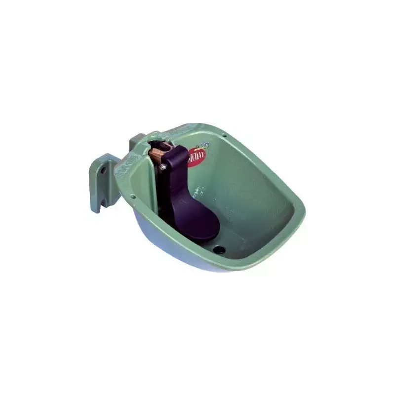Quantit Limite Abreuvoir polyself en fonte resicoat palette horizontale La Ge - Vert