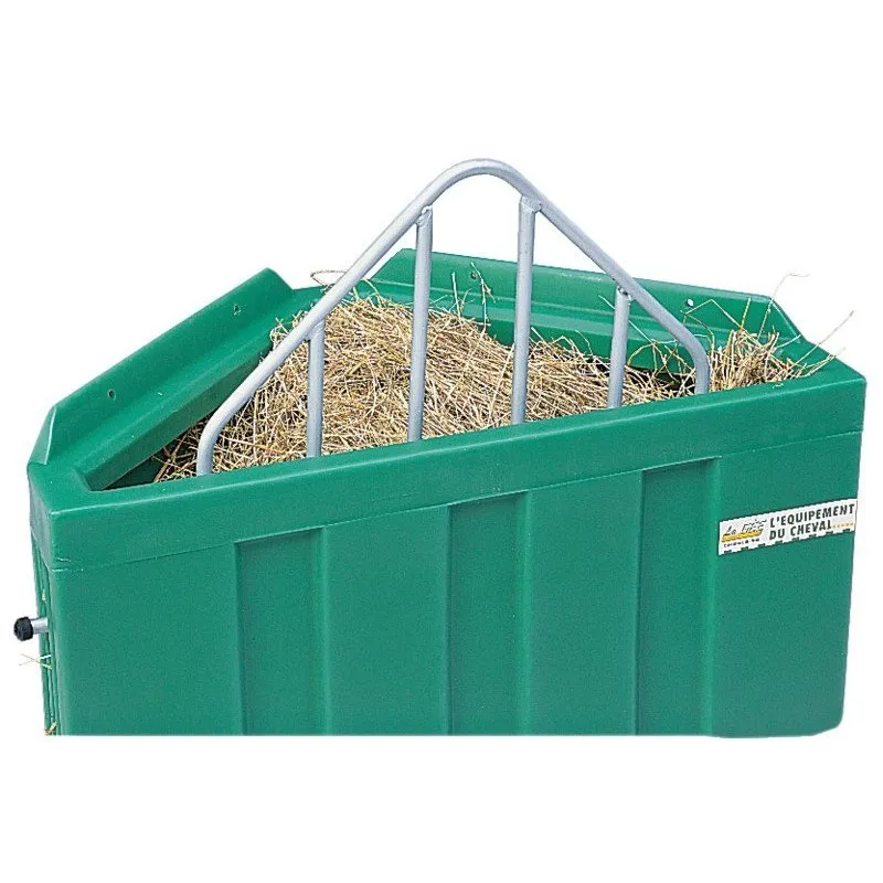 Seulement Aujourdhui Mangeoire rtelier d'angle cheval emphyzmateux 90 L rsine La Ge