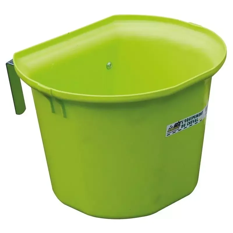 Jusqu puisement Des Stocks Mangeoire plastique de porte crochets 17.5L La Ge - Blanc