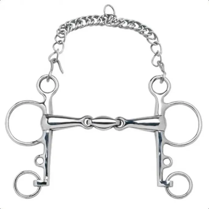 Certifi Mors Pelham anatomic branches longues double brisure Feeling - 115 mm