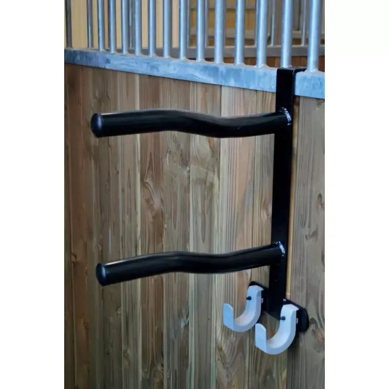 Porte selle quitation double amovible ou fixe - La Ge - Noir Achat Immdiat