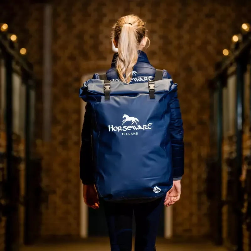 Nouvelle Collection Sac quitation impermable Signature Horseware - Marine