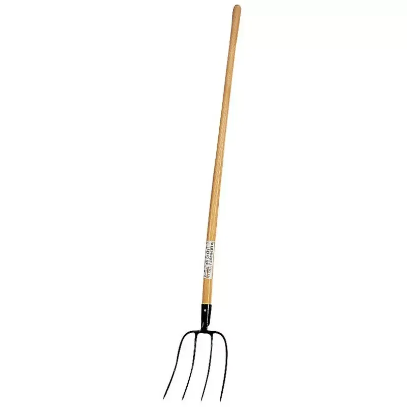 Fourche fumier acier 4 dents soie La Ge Authentique