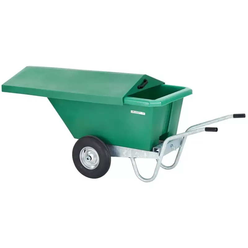 Brouette aliment 330L avec couvercle La Ge Rduction