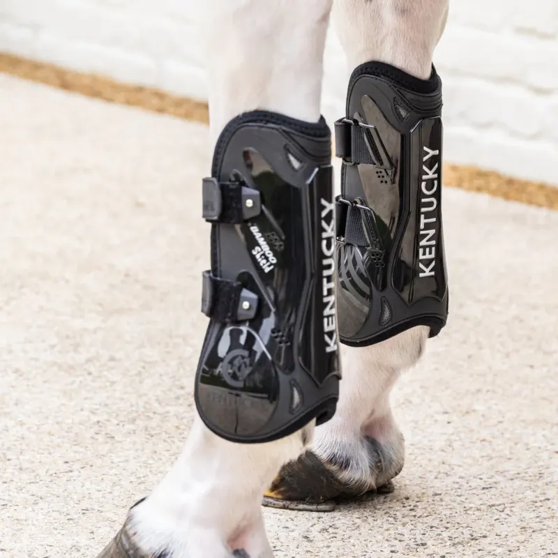 Kentucky protectores de tendn Bamboo Velcro - Black / L Prix Cass