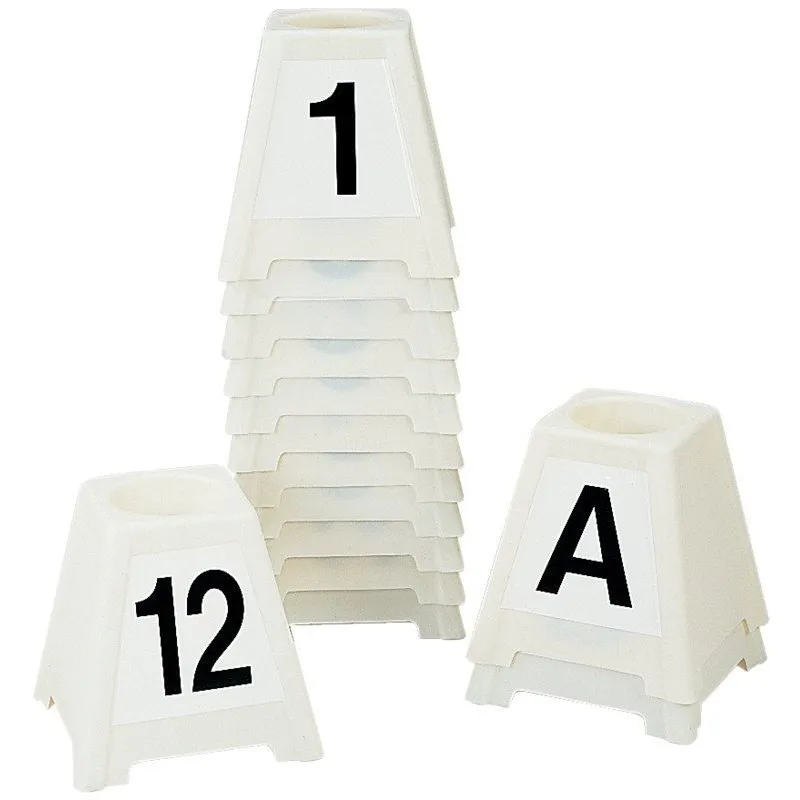 Nouvelle Collection Jeu de plots numrots pour parcours d'obstacles x 14 La Ge