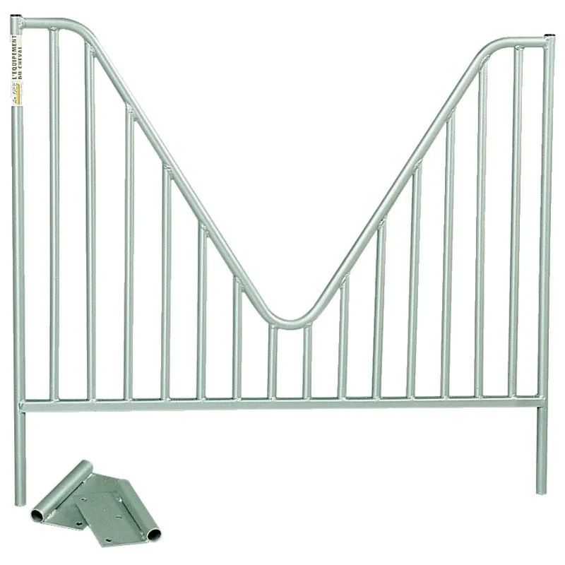 Super Prix Grille col de cygne porte de box cheval 1,20m La Ge