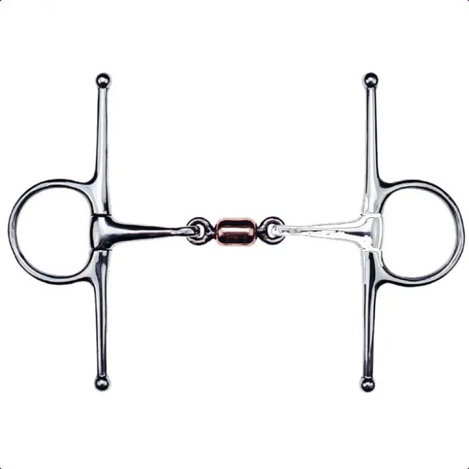 Mors aiguille Feeling roulette cuivre filet aiguille - 135 mm Bon Plan