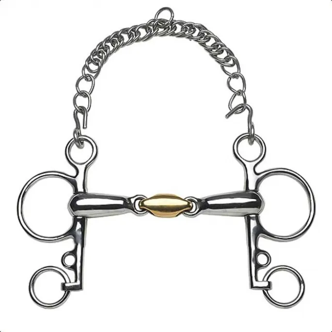 Nouvelle Collection Mors Pelham anatomic branches courtes Feeling - 145 mm