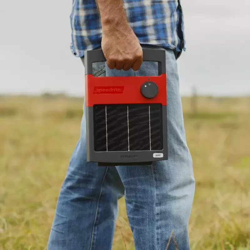 Electrificateur portable solaire Speedrite S80 clture cheval Nouveaut