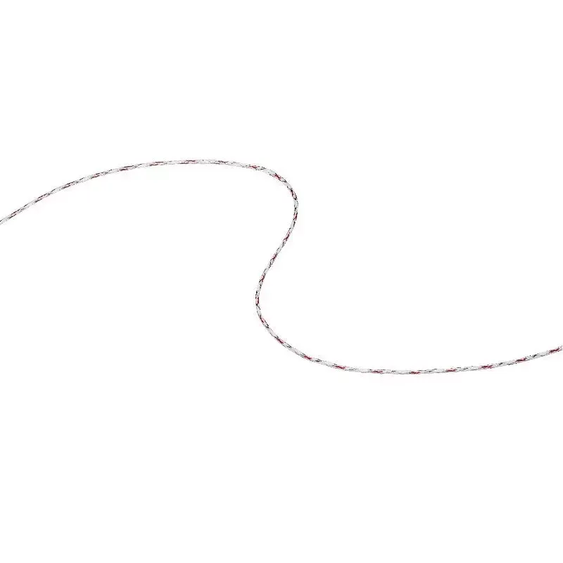 Tresse lectroplastique Premium 3mm Speedrite blanc/rouge en bobine 200m clture cheval Expdition Rapide