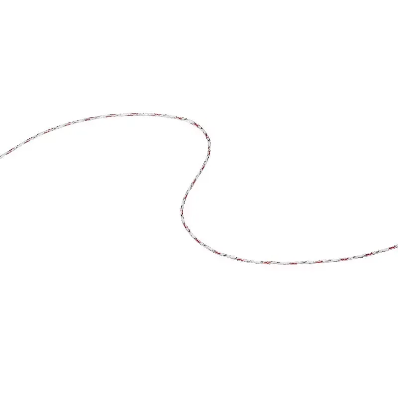 Rduction Tresse lectroplastique Premium Speedrite 3mm blanc/rouge en bobine 400m clture cheval