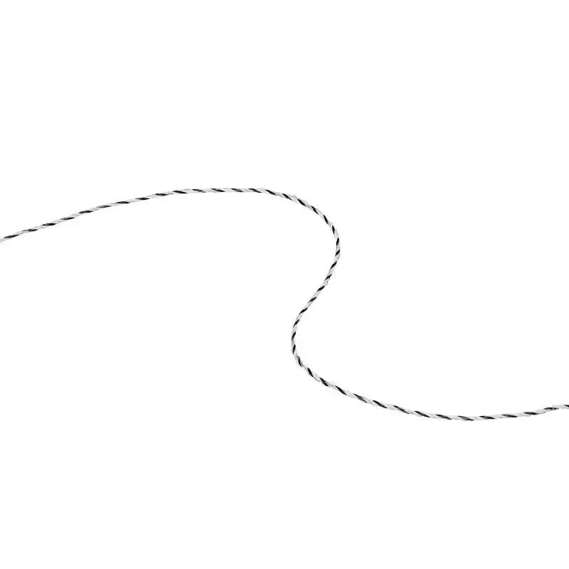 Tresse lectroplastique Premium 3mm Speedrite blanc/noir en bobine 200m clture cheval Vente Flash