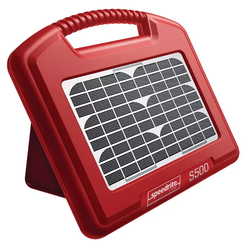 Seulement Aujourdhui Electrificateur clture Solaire Puissant Portable - Speedrite S500