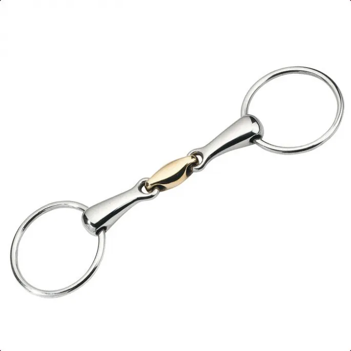 Populaire Mors 2 anneaux Anatomic double brisure olive cyprium - Feeling - 115 mm