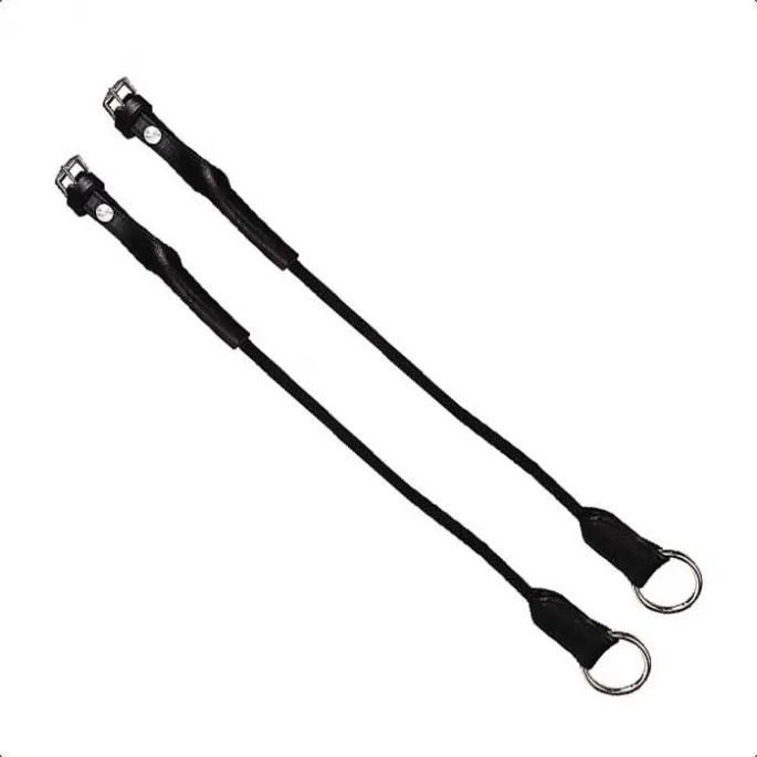 Livraison Express Montants de releveur cuir corde - Norton Pro - noir