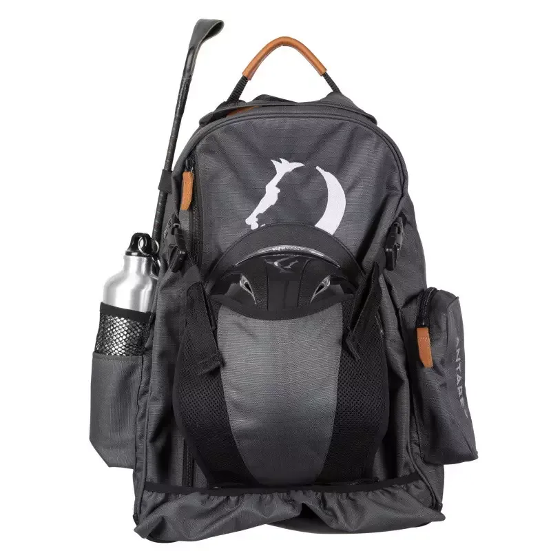 Sac dos Antars groom et cavalier quitation - Gris Promotion