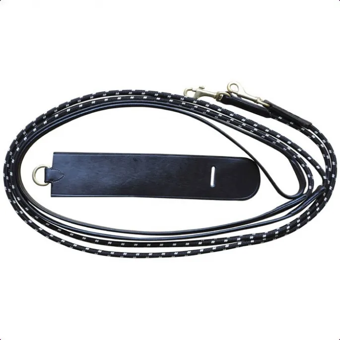 Certifi Rnes allemandes cuir /corde - Canter - marron - poney (pony )
