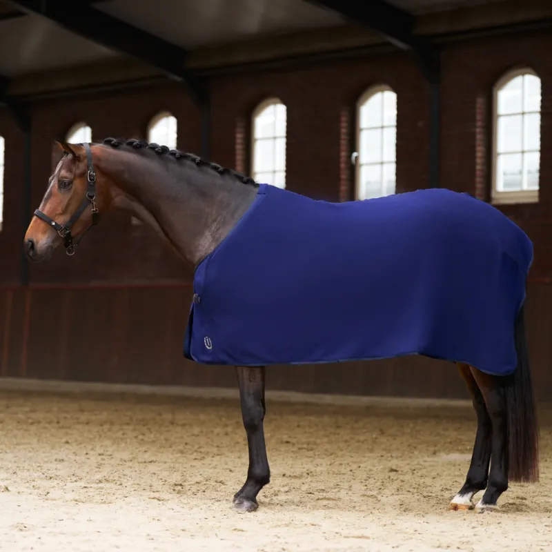Offre Spciale Couverture polaire Imperial Riding Fundamental Basic - 155 cm - Marine
