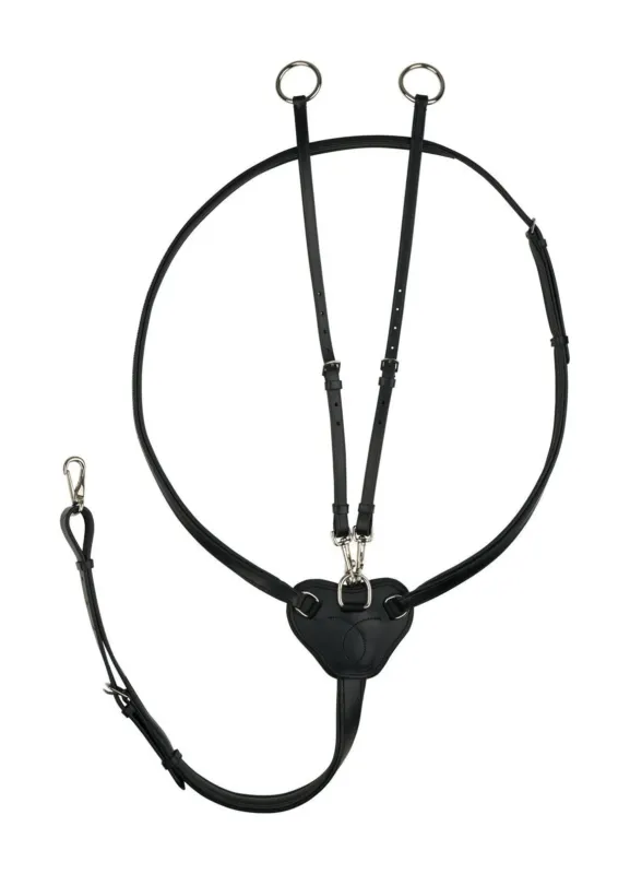 Martingale Winchmore Horze - Poney - Noir Offre Limite