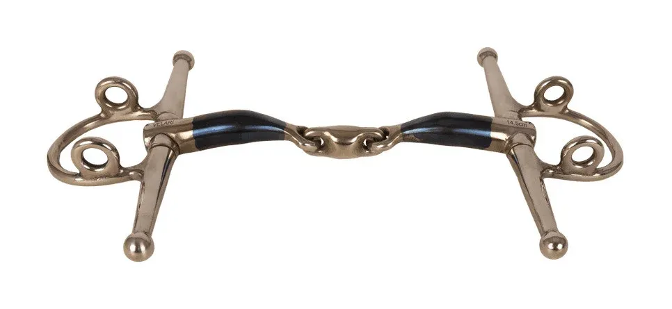 Meilleur Choix Mors releveur aiguilles double brisure Sweet Iron Velari - 125 mm