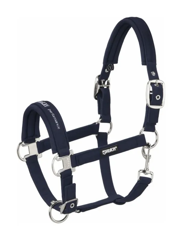 Prix Cass Licol Eskadron Softshell double boucle - Poney - Bleu nuit