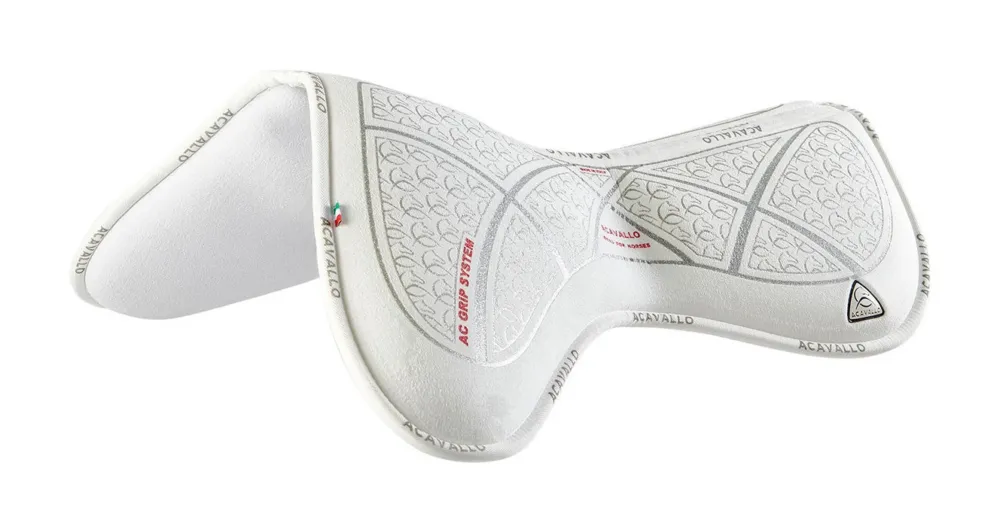 Acheter En Ligne Amortisseur Acavallo grip et mousse mmoire de forme Close Contact - M - Blanc / argent