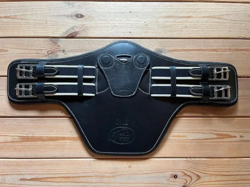 Sangle bavette courte lastique Safety Jump'In One - 50 cm - Noir Prix Promo