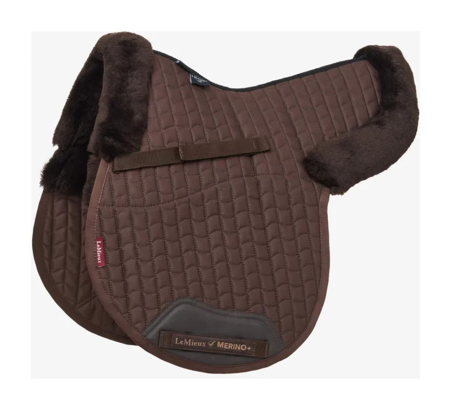 Soldes Tapis hunter LeMieux Merino+ doubl sur la moiti - M - Marron / marron