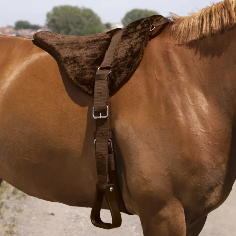 Tapis de monte cru Norton Confort - Cheval - Marron Populaire