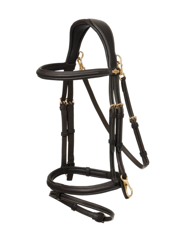 Bridon de travail LeMieux - Poney - Marron Offre Exclusive