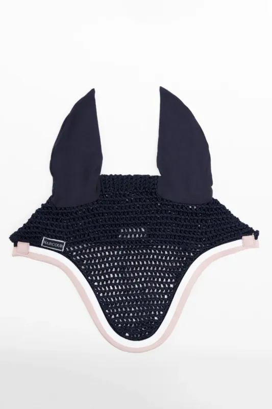 Soldes Bonnet Feeby Harcour - Cheval - Marine / rose clair