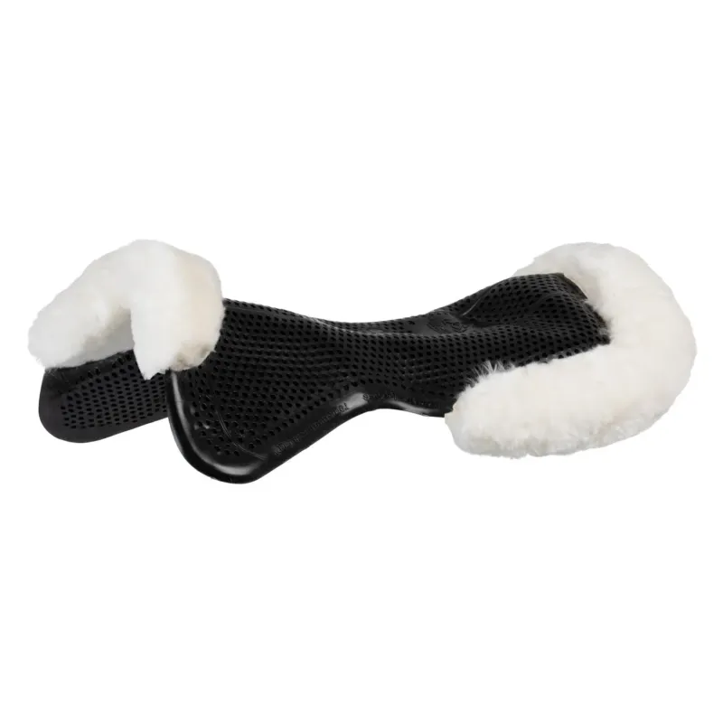 Amortisseur Acavallo Gel NS-S Classic-S dcoup plat - M - Noir / mouton blanc Dernire Chance