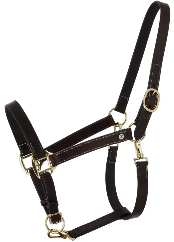 Prix Cass Licol grooming en cuir huil Norton Derby - Pur-sang / cob - Havane