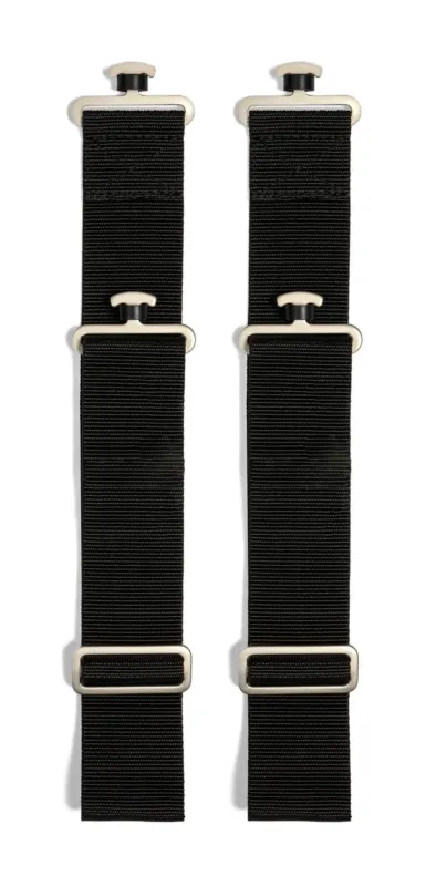 Ensemble de sangles ventrales pour chevaux Back on Track - 135 cm - Noir Retour Gratuit