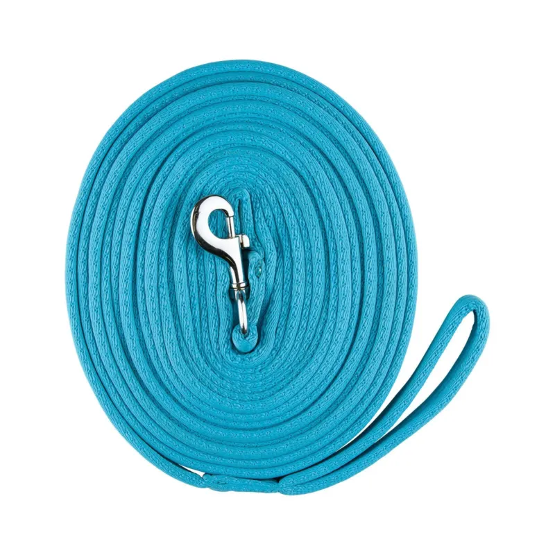 Longe de travail Horze 8 m - Bleu turquoise Paiement Scuris