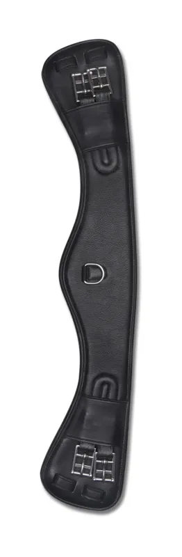Sangle courte Waldhausen cuir Contour - 65 cm - Noir Nouvelle Collection