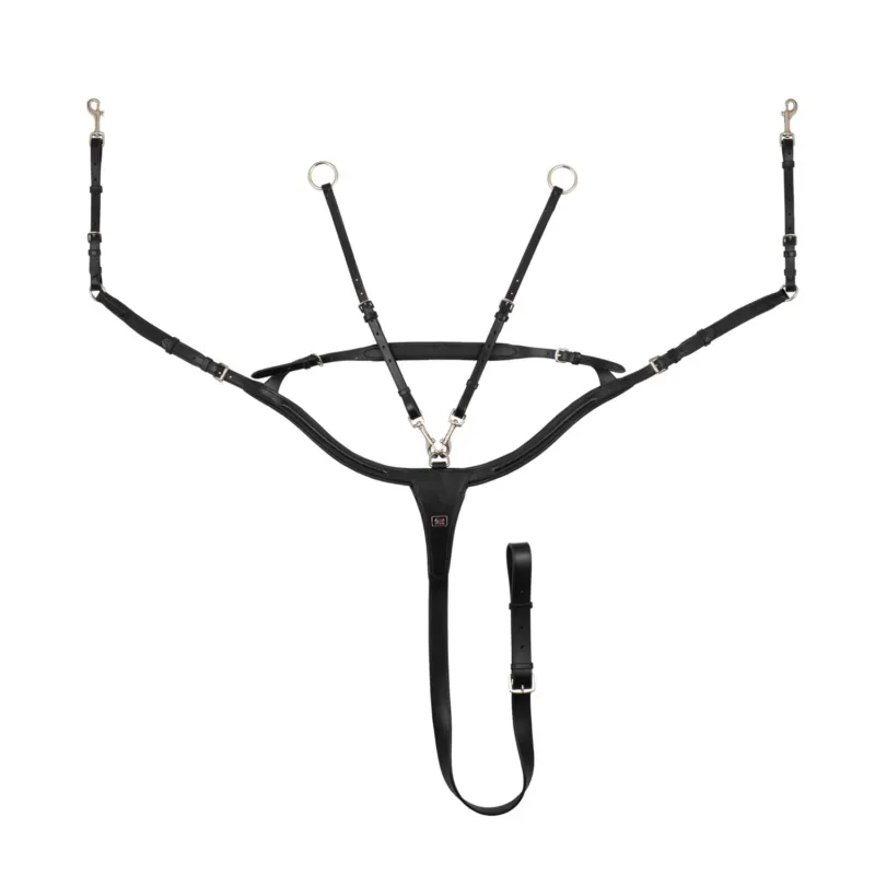 Nouvel Arrivage Collier de chasse Anatomic Rembourr avec Pont Supreme - Poney - Noir