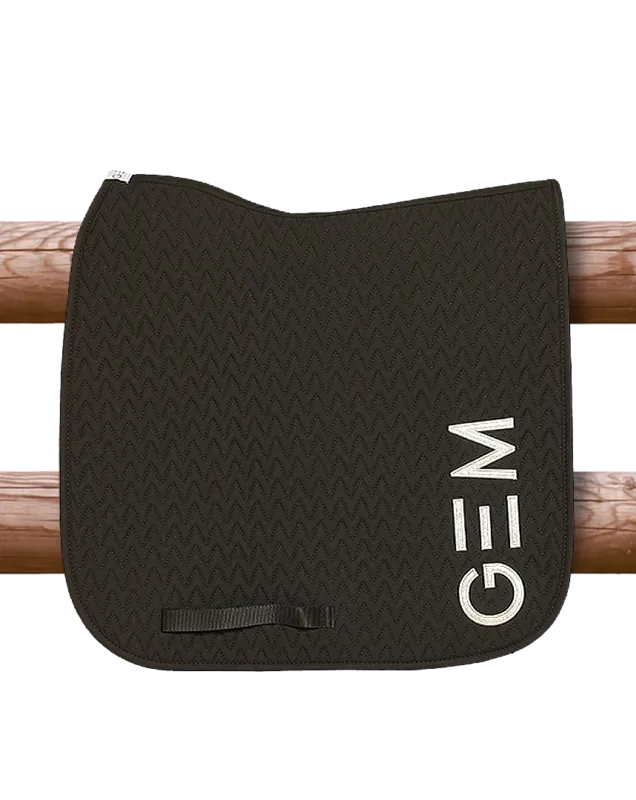 Tapis GEM Ten dressage - Cheval - Noir Livraison Gratuite