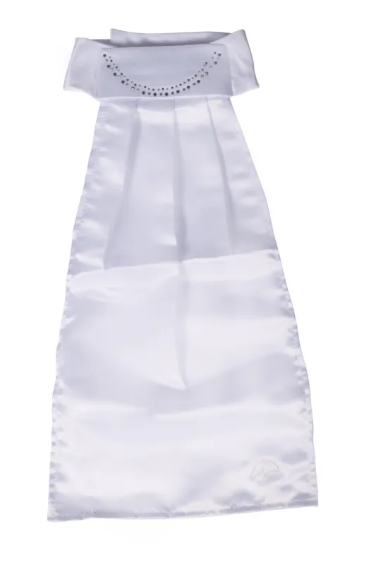 Cravate de dressage HKM Amy - Blanc Dernire Chance