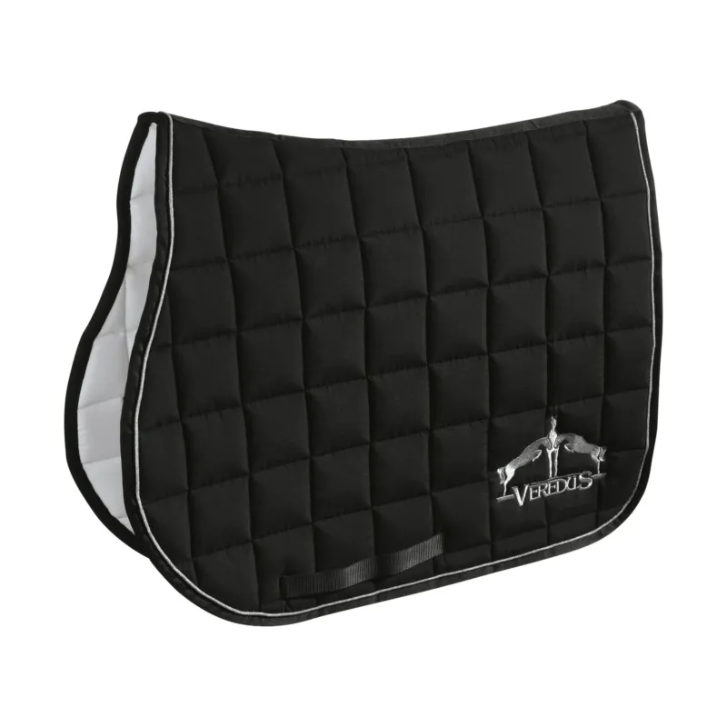 Tapis de selle Veredus Microfiber Jumping - Noir Retour Gratuit
